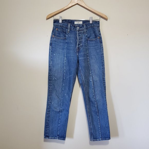 Aritzia Straight Leg Jeans - Picture 2 of 16